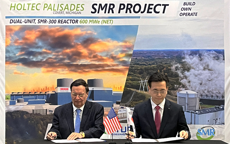 Hyundai E&C’s SMR Project Gains Momentum as Partner Holtec Applies for U.S. Federal Grant