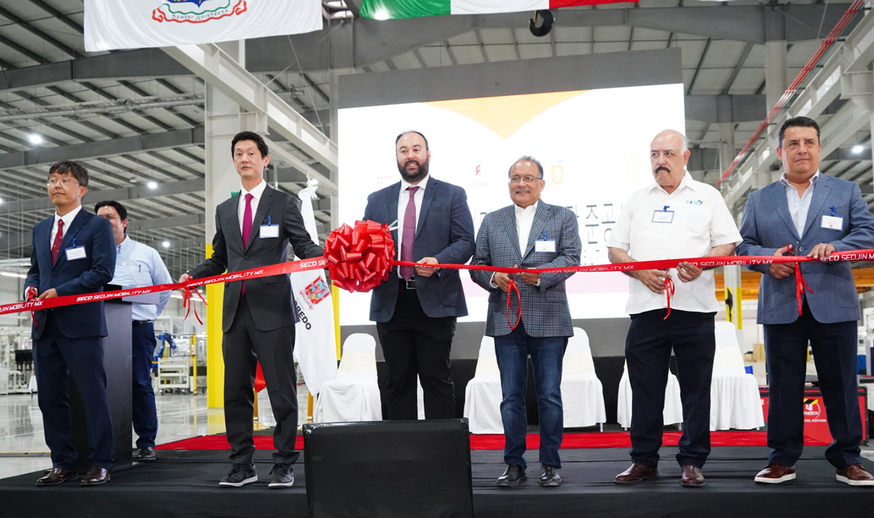 South Korean Auto Parts Maker Seojin Cam Opens First Plant in Mexico, Eyes Tesla Supply Deal