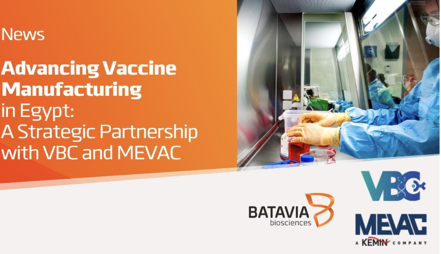 Batavia Partners with Egypt’s VBC and MEVAC for Vaccine Co-Development