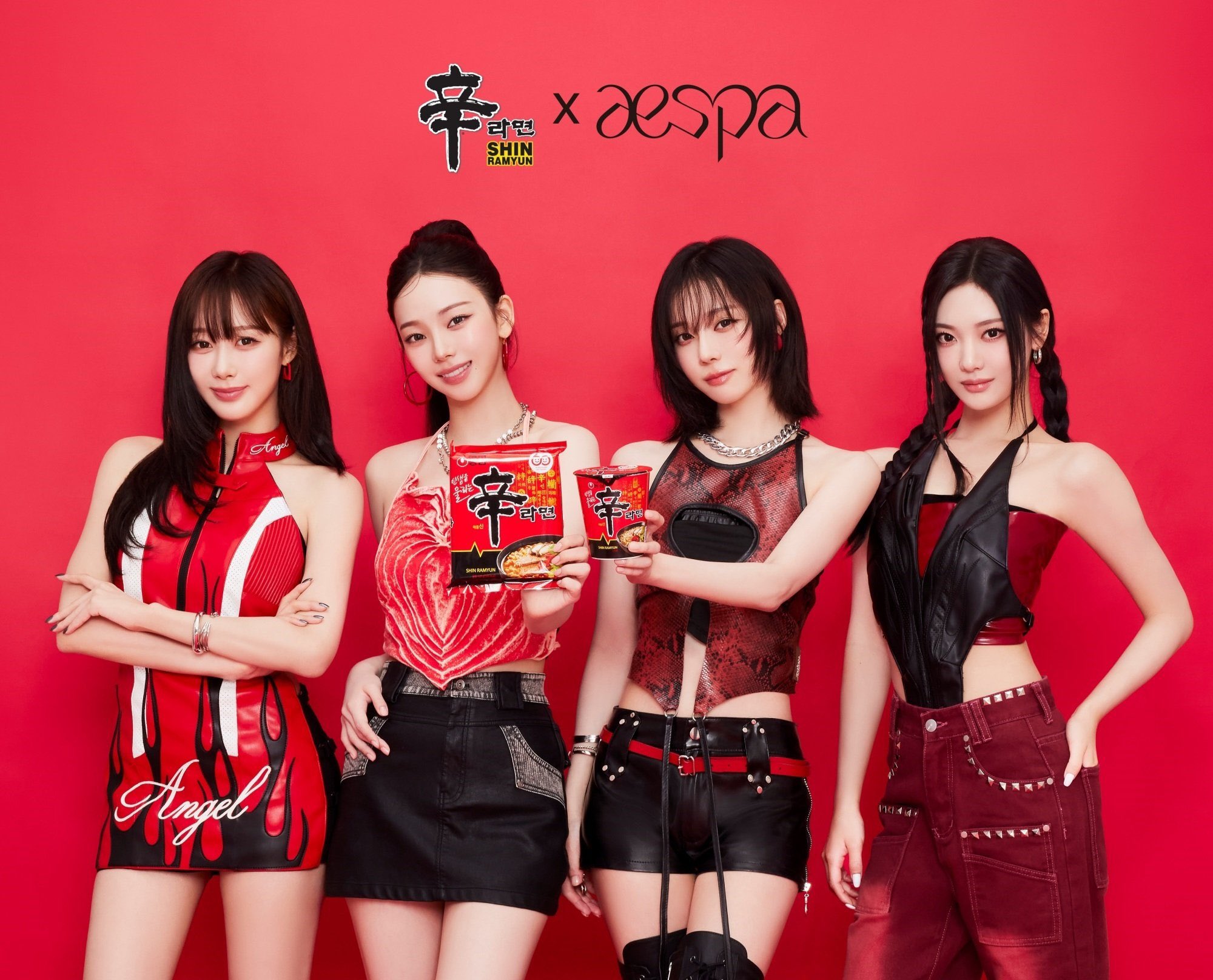 Nongshim Taps K-Pop Group aespa as Global Brand Ambassadors for Shin Ramyun