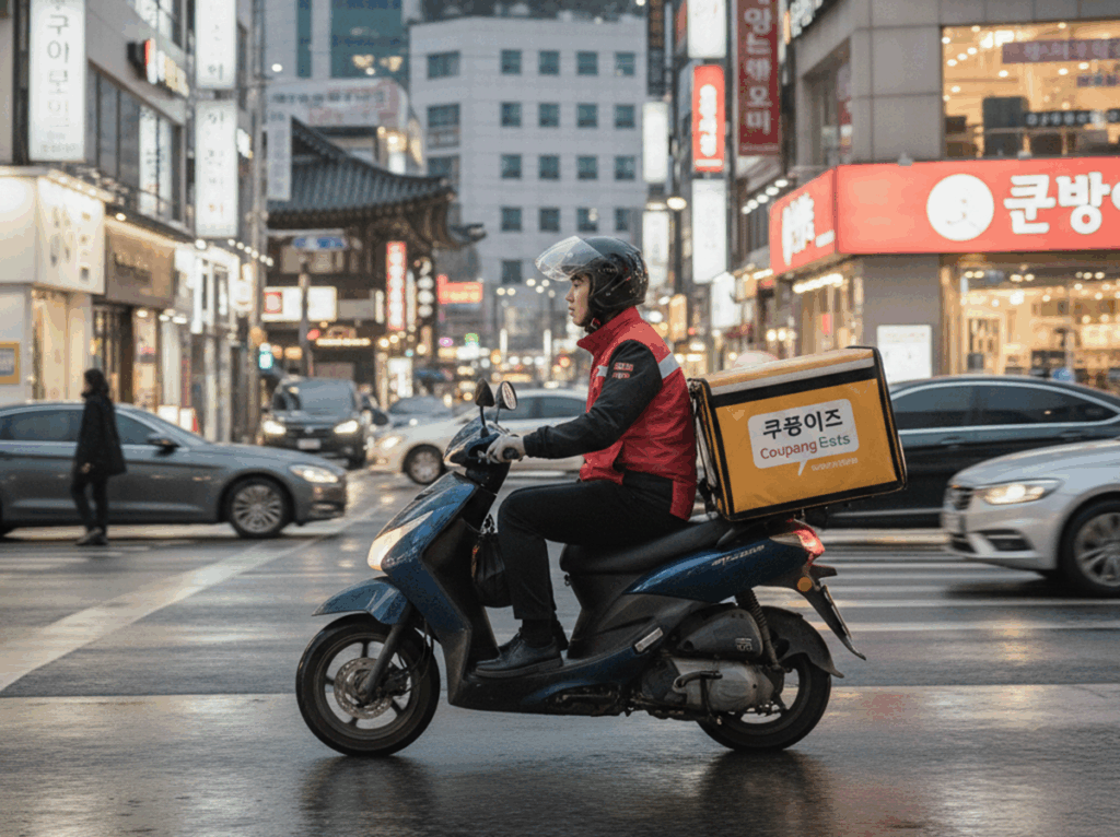 More Middle-Aged Koreans Turn to App-Based Delivery Jobs Amid a Changing Labor Market