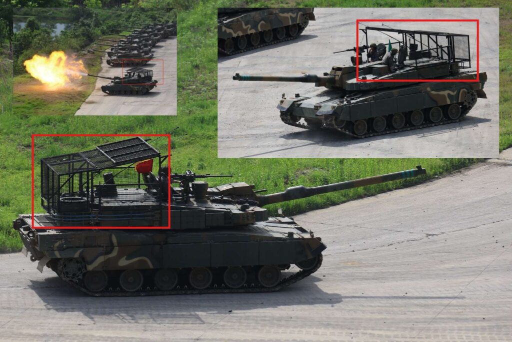 As Drones Redefine Tank Warfare, South Korea Tests a Low-Tech Defense