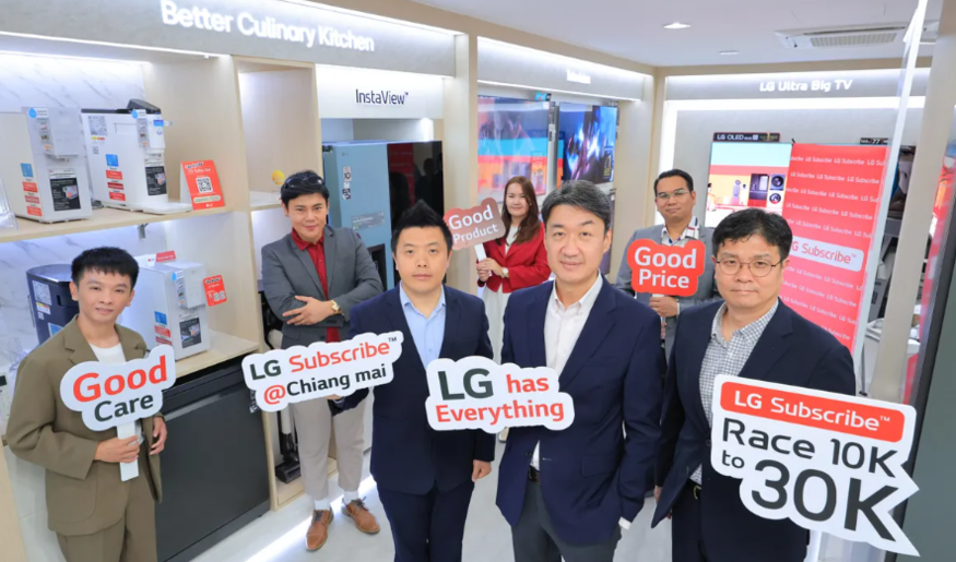 LG Electronics Subscription Service Surpasses 10,000 Users in Thailand