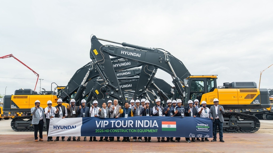HD Hyundai Construction Equipment Hosts Indian Clients in Korea to Strengthen Partnerships