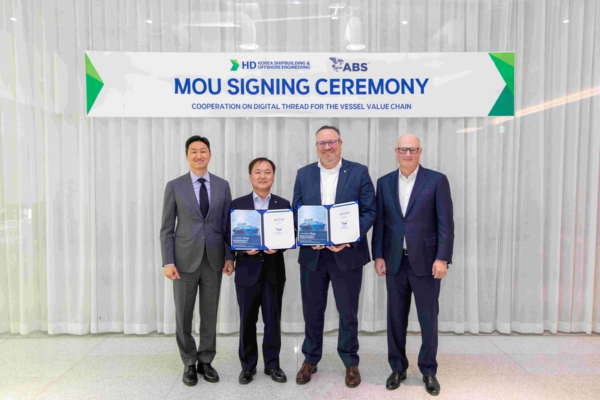 HD Hyundai Expands Digital Shipyard Push With ABS Partnership